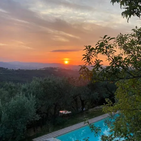 - Il Tramonto Casale Con Piscina *